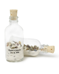 Personalized Sand & Shells in a Bottle