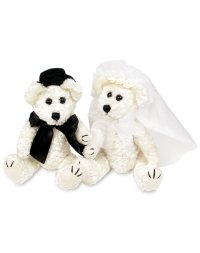 Mini Bride & Groom Bears