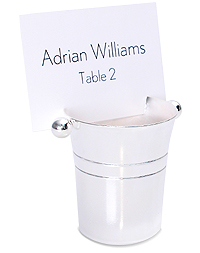 Ice Bucket Place Card Holder