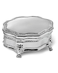 Silver-plated Princess Jewelry Box