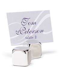 Modern Cube Place Card Holders