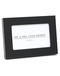 Classic Place Card Frame - Black