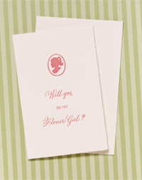 Will You Be My Flower Girl Card