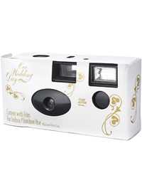 Our Wedding Day Camera - Gold