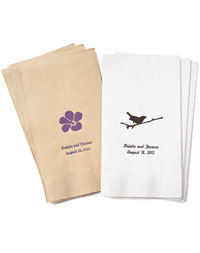 Personalized Eco-Friendly Napkins - GUEST TOWEL